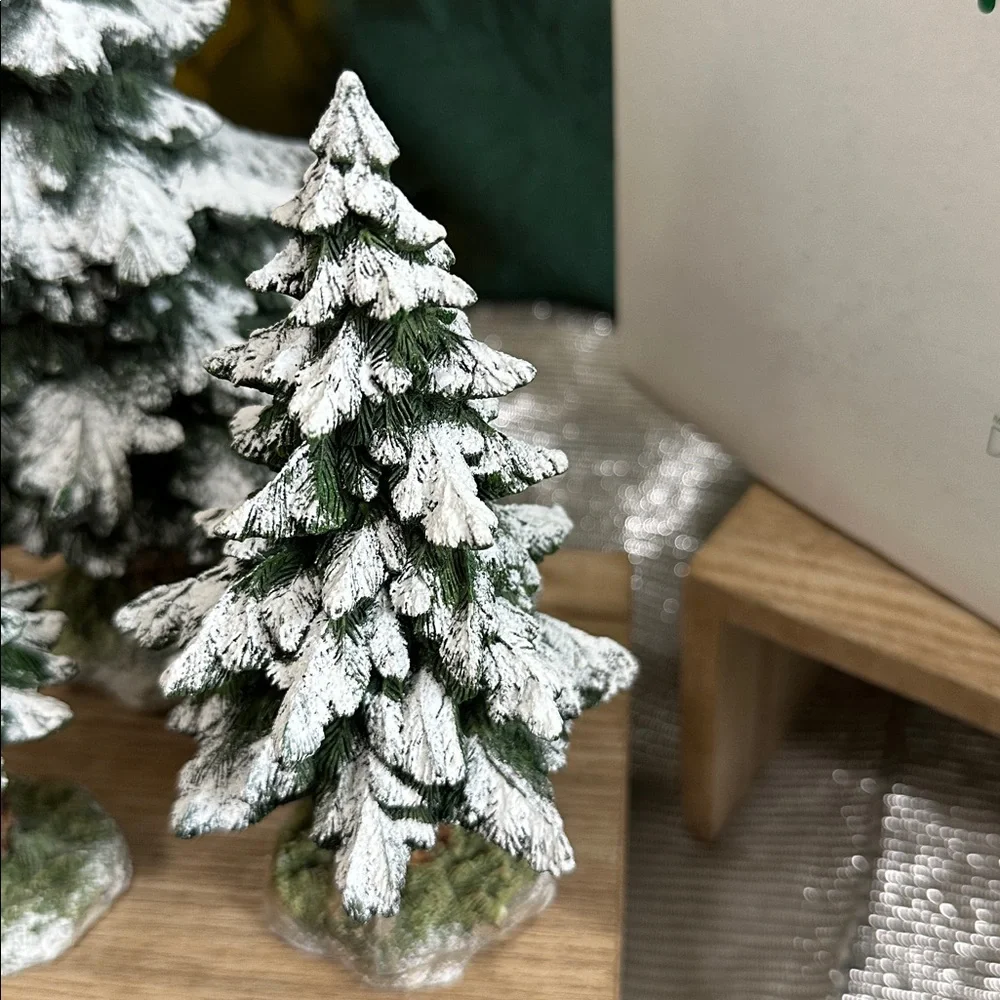 Department 56 Dept‎ Village Snowy Scotch Pines Set Of 3 Trees 52615